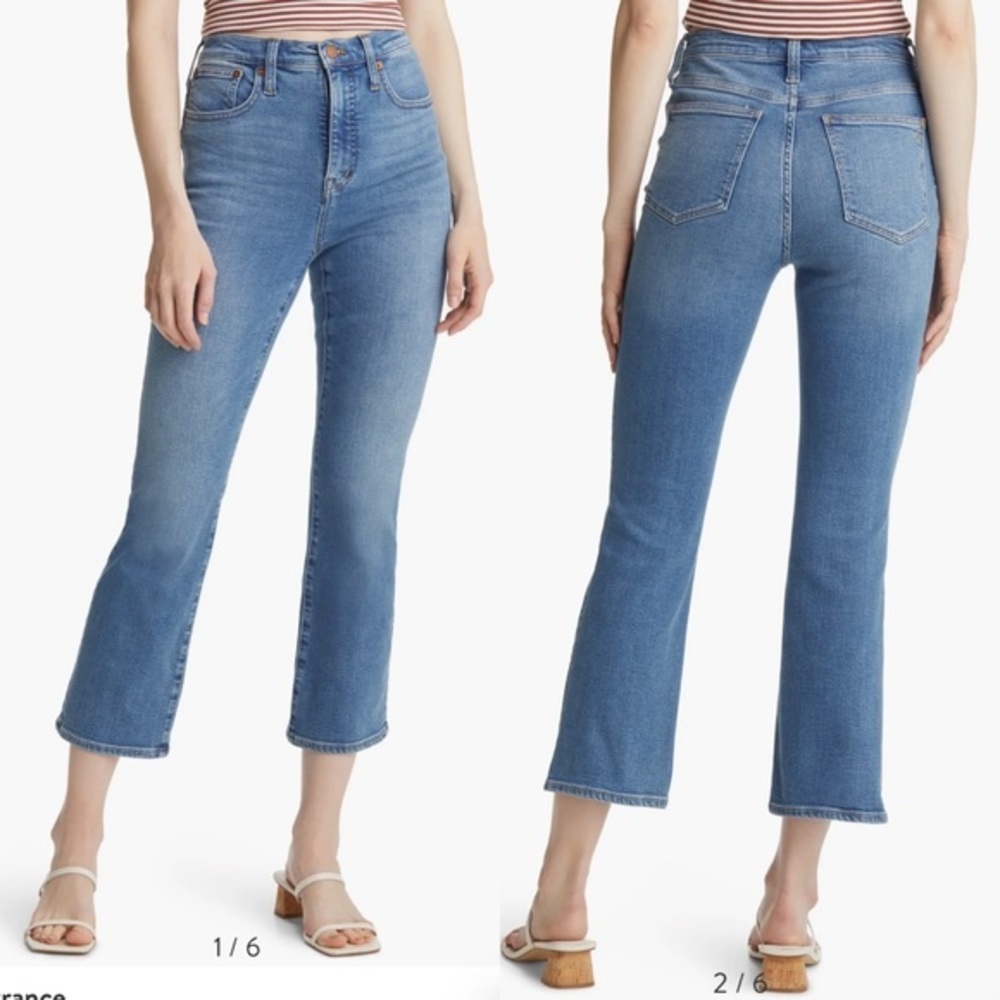 Madewell size 18W Cali Demi ankle boot jeans